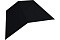 Планка конька плоского 145х145 0,5 GreenCoat Pural Matt RR 33 черный (RAL 9005 черный)