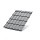 Металлочерепица МЕТАЛЛ ПРОФИЛЬ Ламонтерра X NormanMP (ПЭ-01-7004-0.5)