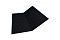 Планка ендовы нижней 300х300 0,45 Drap RAL 9005 черный