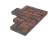 Тротуарная плитка Брусчатка «Браун» 40 мм