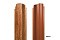 Штакетник П-образный А 0,5 Satin RAL 3005 красное вино