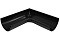 Угол желоба внутренний 90 гр 125 мм Мatt RAL 9005