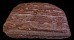 Песчаник малиновый окатанный, толщина 2,0 см