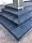 Клинкерная ступень прямоугольная угловая Loftstufe Stroeher Gravel Blend 963 black, 340х340х35х11 мм