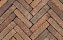 Клинкерная тротуарная брусчатка Penter Varia wasserstrich tumbled, 200*50*65 мм
