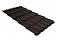 Металлочерепица "Квинта плюс" ("Kvinta plus") 0,5 Satin Matt TX RR 32 темно-коричневый