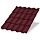 Металлочерепица МЕТАЛЛ ПРОФИЛЬ Монтекристо-SL NormanMP (ПЭ-01-3005-0.5)